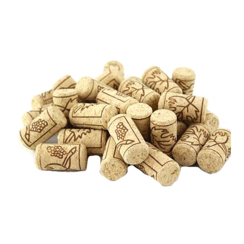 10pcs/Bag, Mussels New Unused Straight Natural Cork Wine Corks Wine Storage Materials 21* 38mm Bar Winemaking Cork Tools