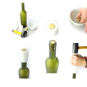10pcs/Bag, Mussels New Unused Straight Natural Cork Wine Corks Wine Storage Materials 21* 38mm Bar Winemaking Cork Tools