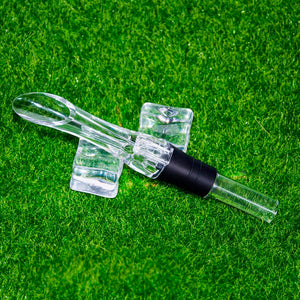 2017 Acrylic Aerating Pourer Decanter Wine Aerator Spout Pourer Cut Portable Wine Aerator Pourer Bar Wine Accessories