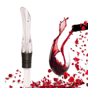 2017 Acrylic Aerating Pourer Decanter Wine Aerator Spout Pourer Cut Portable Wine Aerator Pourer Bar Wine Accessories