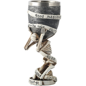 Coolest Gothic Resin Stainless Steel Dragon Skull Goblet Retro Claw Wine Glass Cocktail Glasses Whiskey Cup Party Bar Drinkware