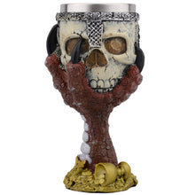 Coolest Gothic Resin Stainless Steel Dragon Skull Goblet Retro Claw Wine Glass Cocktail Glasses Whiskey Cup Party Bar Drinkware