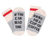 Custom wine socks If You can read this Bring Me a Glass of Wine Socks autumn spring fall 2018 new Dobby Halloween Sock Drop ship