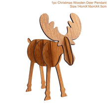 FENGRISE Christmas Decorations For Home Christmas Navidad 2018 Santa Claus Reindeer Wine Bottle Cover Holders Xmas Ornaments
