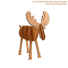FENGRISE Christmas Decorations For Home Christmas Navidad 2018 Santa Claus Reindeer Wine Bottle Cover Holders Xmas Ornaments