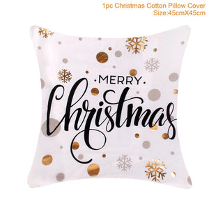 FENGRISE Christmas Decorations For Home Christmas Navidad 2018 Santa Claus Reindeer Wine Bottle Cover Holders Xmas Ornaments