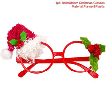 FENGRISE Christmas Decorations For Home Christmas Navidad 2018 Santa Claus Reindeer Wine Bottle Cover Holders Xmas Ornaments