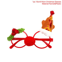 FENGRISE Christmas Decorations For Home Christmas Navidad 2018 Santa Claus Reindeer Wine Bottle Cover Holders Xmas Ornaments