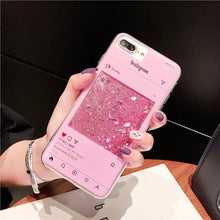 For iphone X case red Wine Cup Liquid Transparent Case For Apple iPhone 7 6 6S 8 plus XR XS MAX Phone Cases Back Covers
