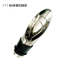 GUH 3pcs/lots Stainless Steel Wine Stopper Pouring Device Dual Wine Bottle Stopper Guide Liquor Pourers Free Flow Bottle Stopper