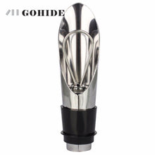 GUH 3pcs/lots Stainless Steel Wine Stopper Pouring Device Dual Wine Bottle Stopper Guide Liquor Pourers Free Flow Bottle Stopper