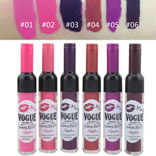Liquid Lipstick Wine Bottle Lip Gloss Long Lasting Makeup Waterproof Matte Lipsticks
