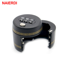 NAIERDI Password Lock Hasp Plastic Bottle Combination Lock Wine Stopper Vacuum Plug Device Preservation For Furniture Hardware