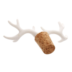 New Hot Popular Design Antler Deer Wine Champagne Bottle Sealer Cork Red Wine Plug Stopper Novelty Wedding Favors Creative Gifts
