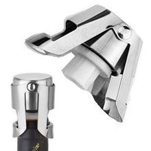 Stainless Steel Champagne Wine Bottle Stopper Portable Sealer Bar Stopper Wine Stopper Sparkling Wine Champagne Cap 301-0617
