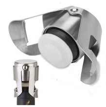 Stainless Steel Champagne Wine Bottle Stopper Portable Sealer Bar Stopper Wine Stopper Sparkling Wine Champagne Cap 301-0617
