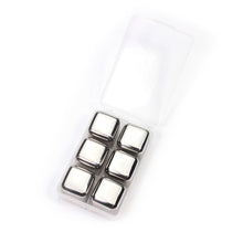 Stainless Steel Ice Cubes, Reusable Chilling Stones for Whiskey Wine, Keep Your Drink Cold Longer