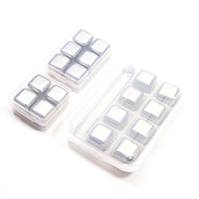 Stainless Steel Ice Cubes, Reusable Chilling Stones for Whiskey Wine, Keep Your Drink Cold Longer