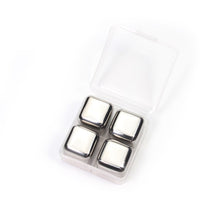 Stainless Steel Ice Cubes, Reusable Chilling Stones for Whiskey Wine, Keep Your Drink Cold Longer