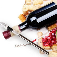 Stainless Steel Ice Wine Chiller Stick With Wine Pourer Wine Cooling Stick Cooler Beer Beverage Frozen Stick Ice Cooler Bar Tool