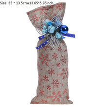 Wine Bottle Cover Bags Merry Christmas Decorations for Home Santa Claus Snowman Xmas Noel Dinner Decor Natal New Year Decoration
