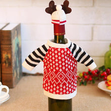 Wine Bottle Cover Bags Merry Christmas Decorations for Home Santa Claus Snowman Xmas Noel Dinner Decor Natal New Year Decoration