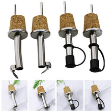 Wooden Cork Red Wine Pourer Oil Champagne Beer Bottle Stopper Plug Wine-tasting Tools Pourers Wedding Birthday Party Supplies